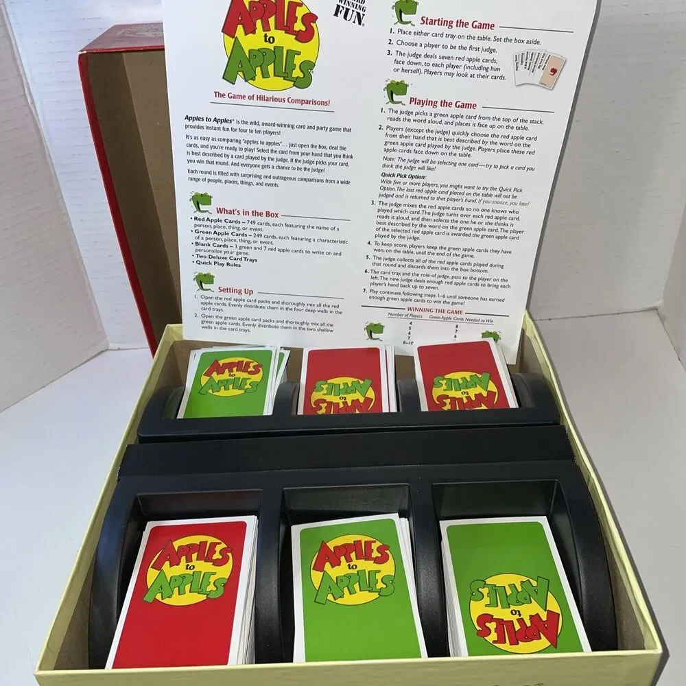 Apples to Apples Game - Party Box Fun For All.